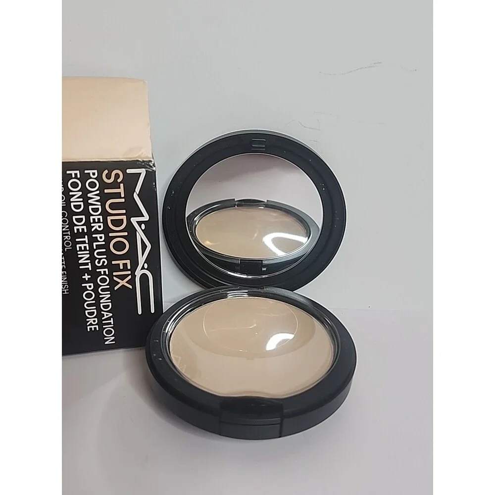 MAC Studio Fix Powder Plus Foundation, Matte Full Coverage N6 New In Box